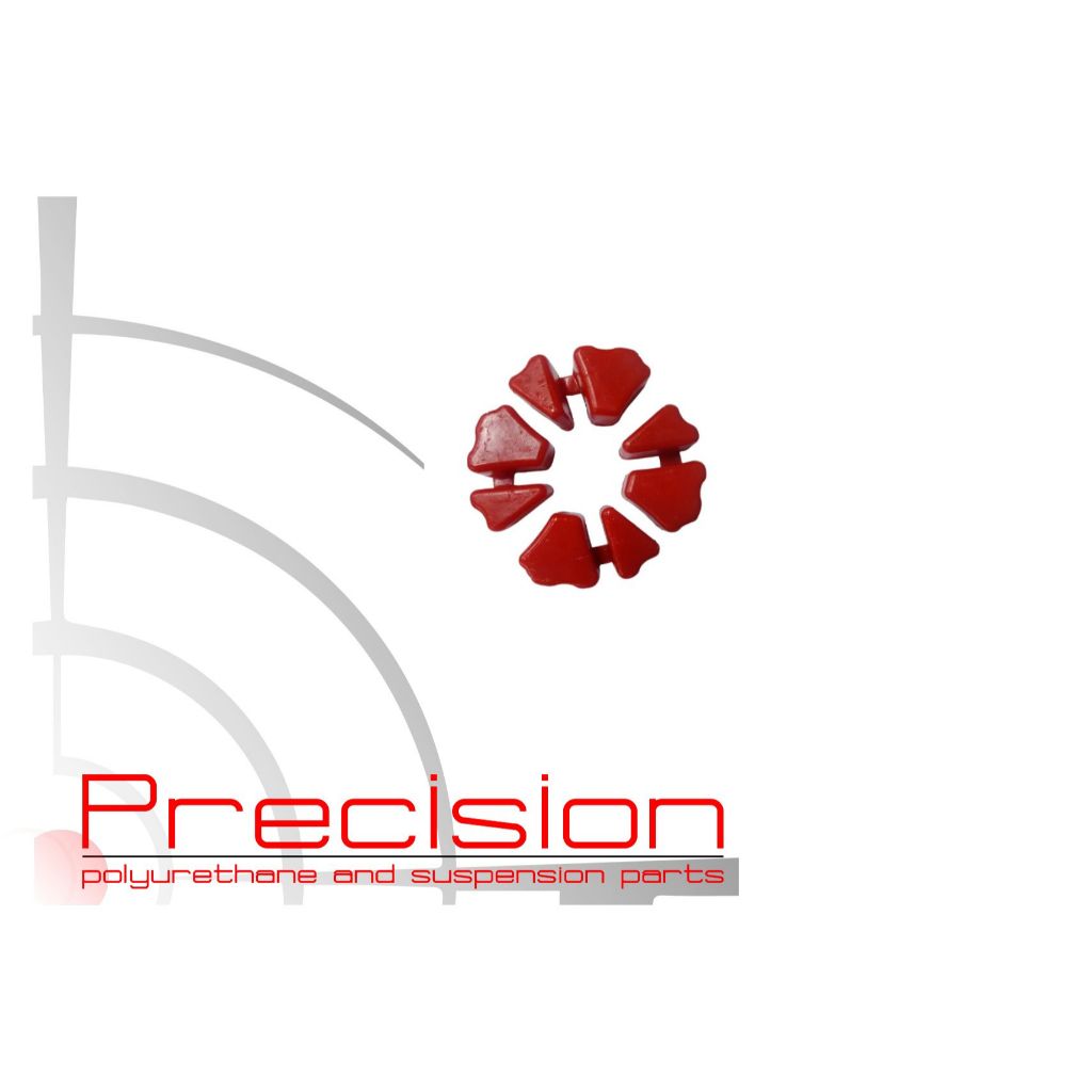 Kit Buchas Flange da Coroa Contra Choque Cg 150/160 em Poliuretano com 5 anos de Garantia