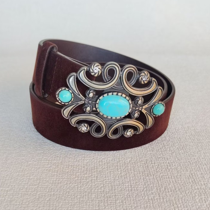 Daiana Moda Cinto Cowboy Western Camurça Fivela Festa Country em Oferta na Shopee