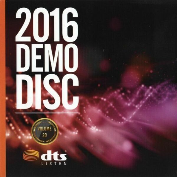 Disco BD-R 2016 DTS Blu-Ray Demo Disc Vol. 20 - Teste seu Home Theater, Receiver, TV e Subwoofer