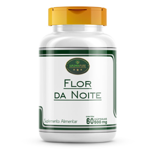 Flor da Noite ( Extrato Dama da Noite  ) 500 Mg - 60 cápsulas em Oferta na Shopee