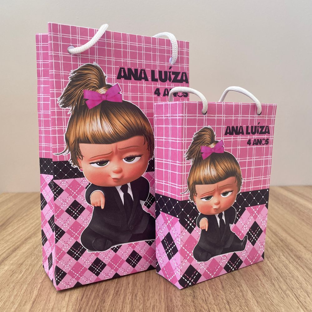 Sacola Poderosa Chefinha Personalizada (PEGUE E MONTE) -TAM P OU M,kit sacolinha poderosa chefinha,