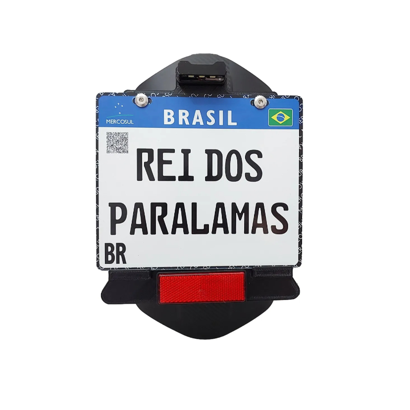 Paralama Anti Spray C/ Suporte De Placa GSX-8S V-Strom 800 DE Dominar 400 GSX8S GSX8 Vstrom