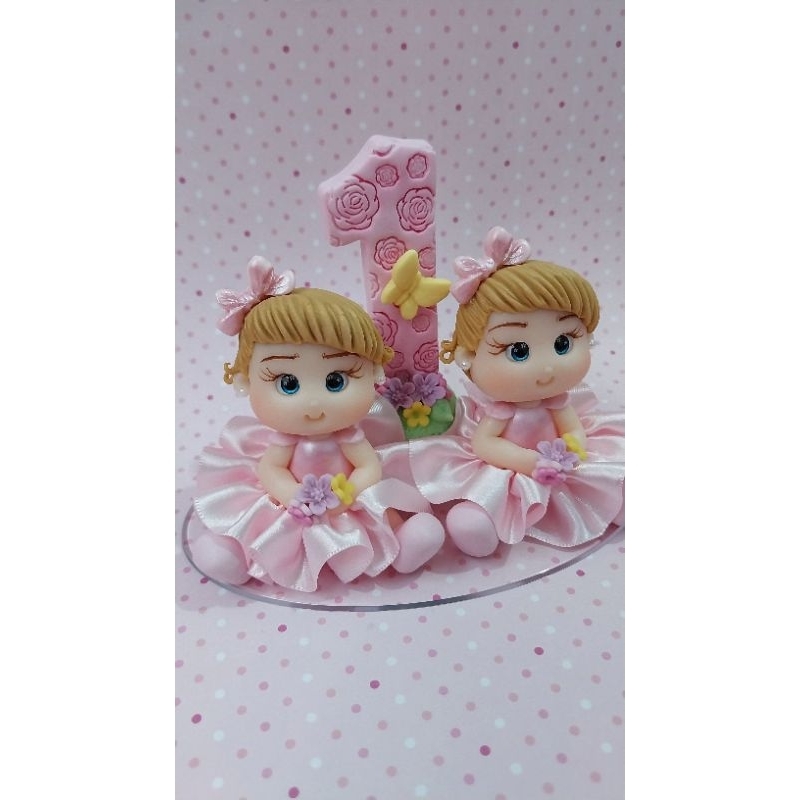 Topo de Bolo para Gêmeas: Onde Comprar | BuscaProdutos