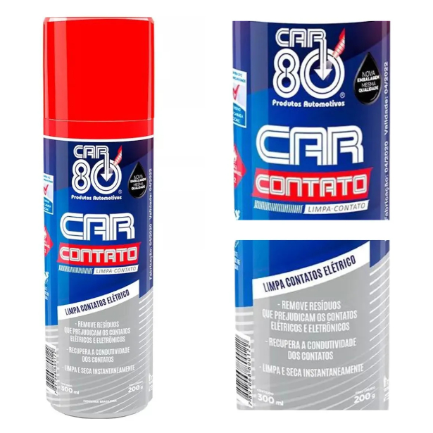 Limpa Contatos Car80 Desengraxante