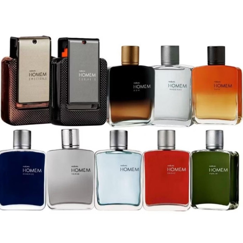 Perfumes Natura Homem - Novos, Originais e lacrados. em Oferta na Shopee