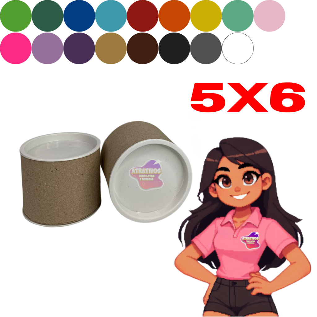 30x Unidades Mini Tubolata 5x6 - Tubolatas - Tubo Latas - Fabricantes - lançamento em Oferta na Shopee
