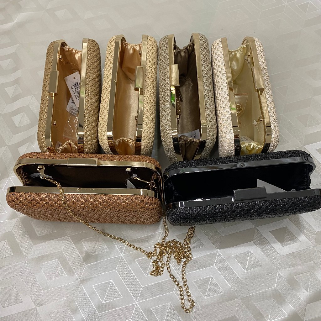 Bolsa Tiracolo / Carteira Feminina Com Glitter Para Festa / Banquete / Casamento 168-54