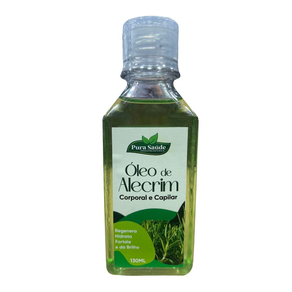 ÓLEO DE ALECRIM 130ML - PURA SAÚDE