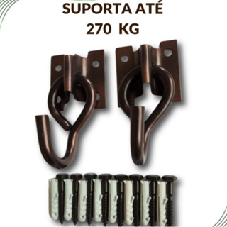 GANCHO DE REDE COLONIAL REFORÇADO em Oferta na Shopee