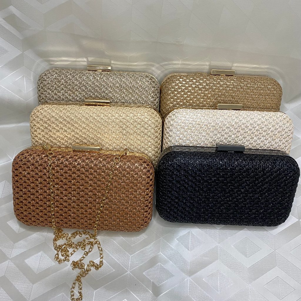 Bolsa Tiracolo / Carteira Feminina Com Glitter Para Festa / Banquete / Casamento WT168-54 em Oferta na Shopee