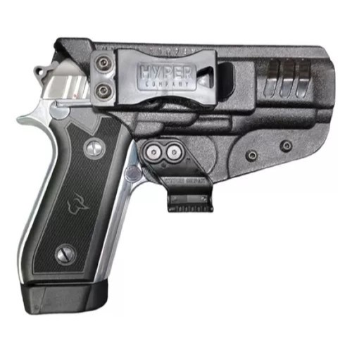 Coldre Velado + Porta Carregador Taurus PT58 PT58 PLUS PT58 S PT58 SS Polímero Resistente Discreto