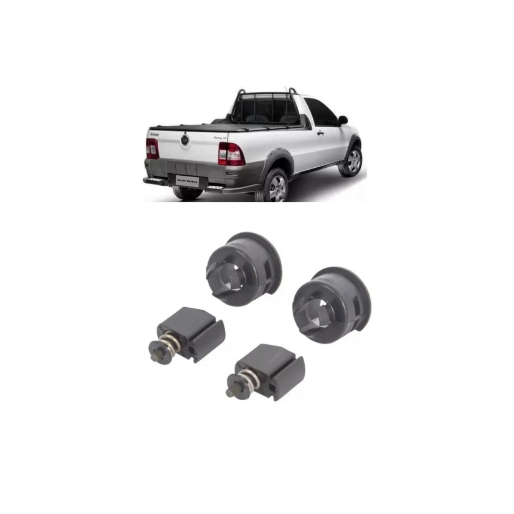 Kit Reparo da Tampa Traseira Fiat Strada 2008 A 2020