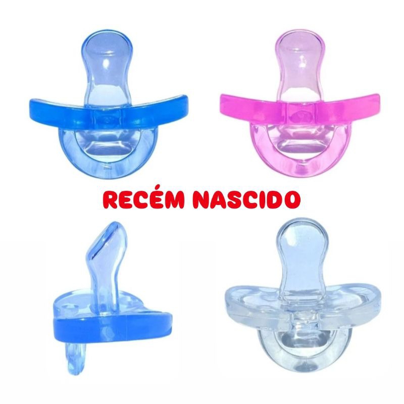 Chupeta de Silicone Recém Nascido Fase 1