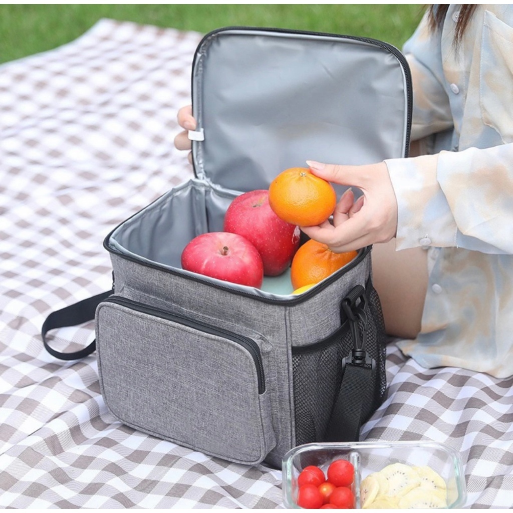 Bolsa Térmica Grande e Portátil para Marmita com Alça Ideal para o Uso Diário em Oferta na Shopee