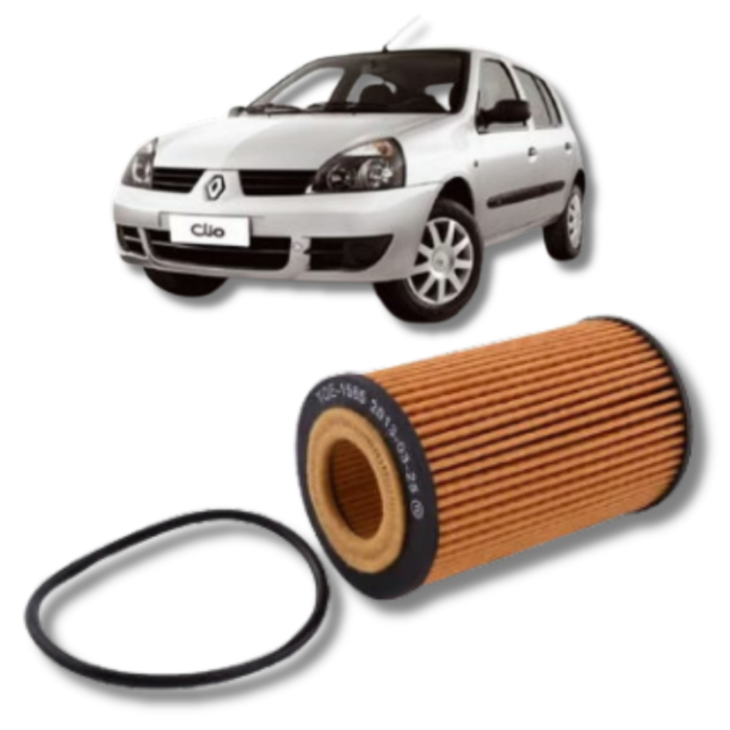 filtro de óleo toe1565 Clio com Motor 1.0 16V D4D D7D