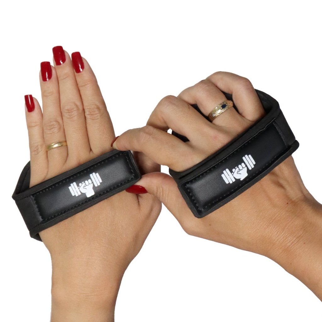 kit 2 pares de Luva PMG caleira para academia treino crossfit musculação masculina feminina