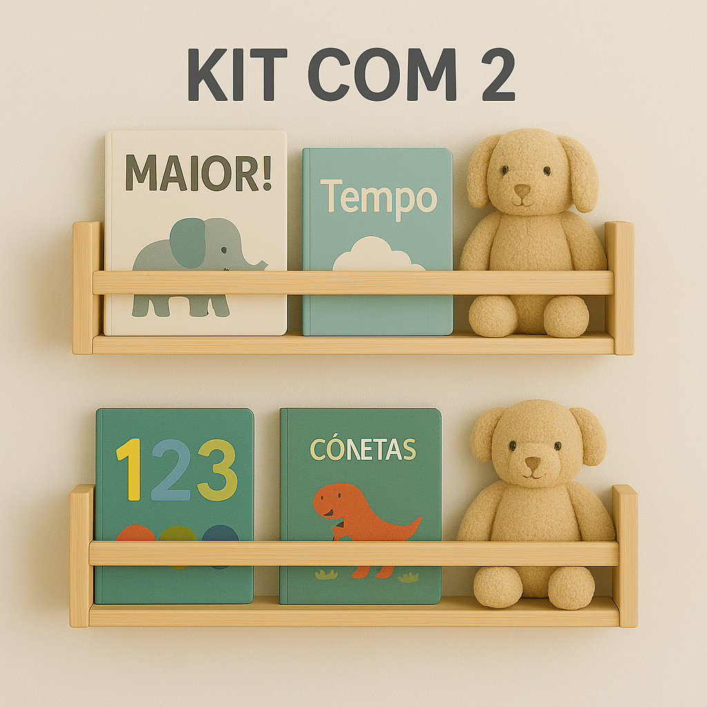 Prateleira de Madeira Infantil: Onde Comprar | BuscaProdutos