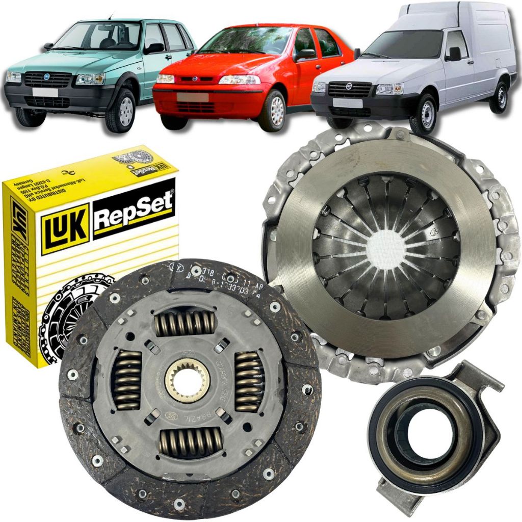 Kit Embreagem Fiat Fiorino Palio Siena Uno 1996 Á 2013 em Oferta na Shopee