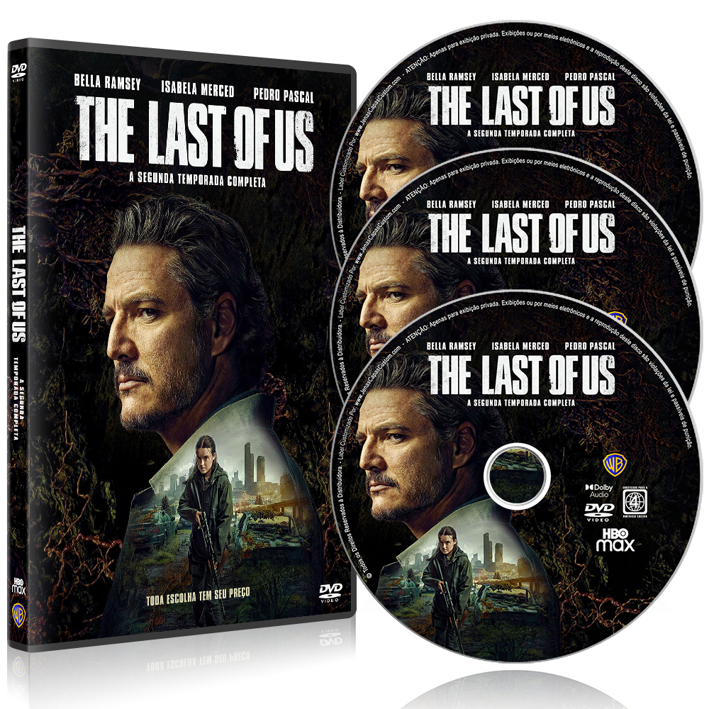 DVD Série The Last of Us 2ª Temporada Dublado e Legendado (2025) - Alta Qualidade *PROMOÇÃO*