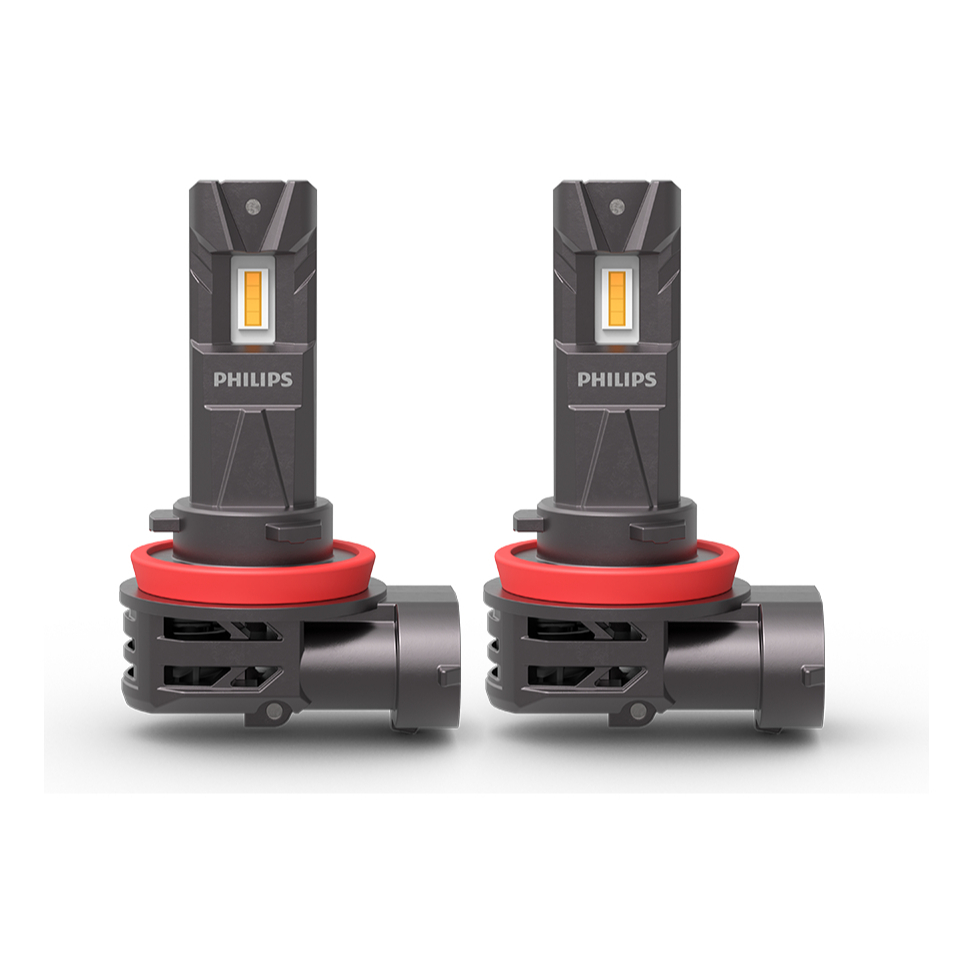 Lâmpada LED Philips Ultinon Classic H11 12V 20W PGJ19 - 3500K Amarelo Quente (Par) em Oferta na Shopee