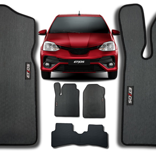 Tapete Emborrachado Etios Traseiro Inteiriço 2012 a 2021 em Oferta na Shopee