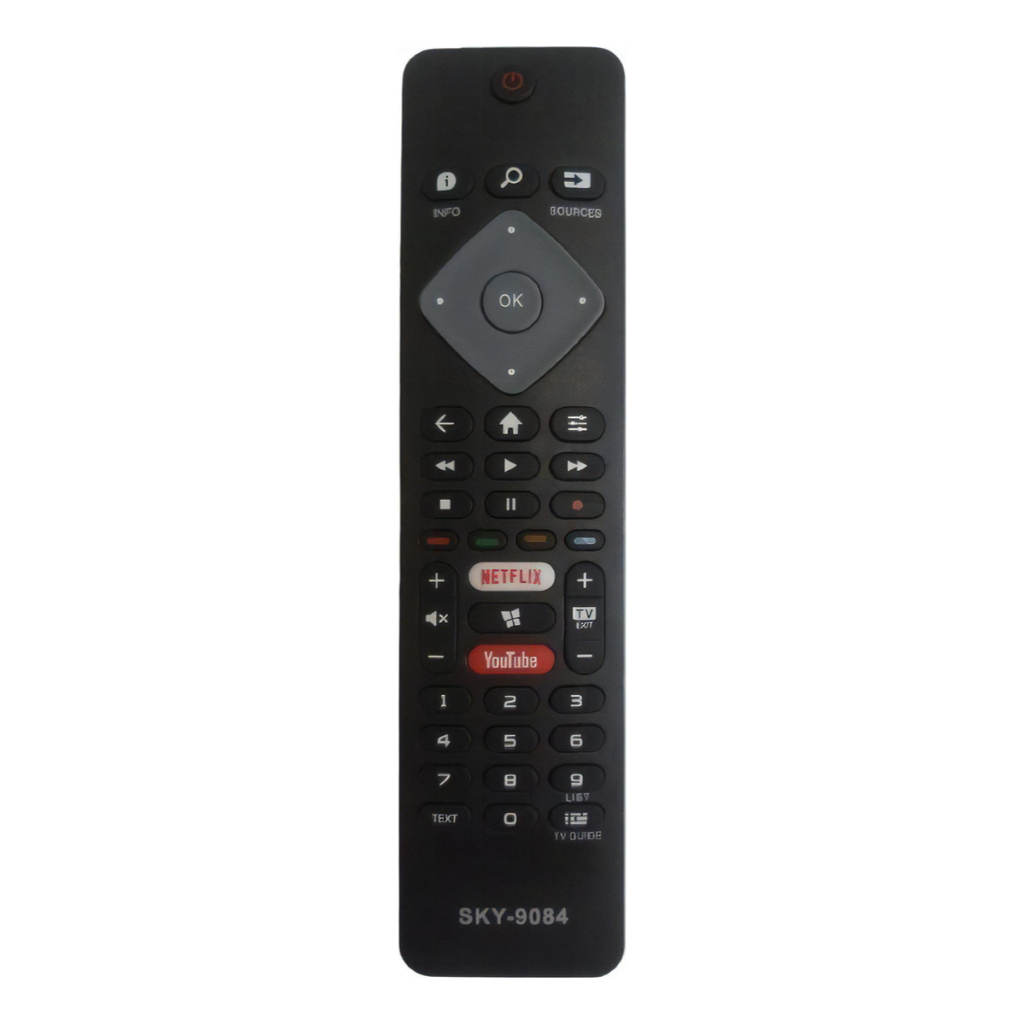 Controle Compatível Philips Smart Tv Led 4k Netflix Youtube