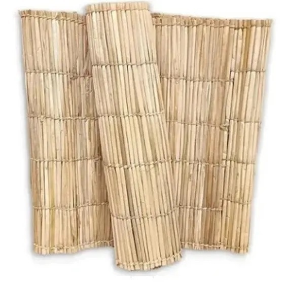 Esteira de Palha Taboa Natural 1,65 x 1,00 Forro Pergolado Tapete Painel Deitada Religiosa