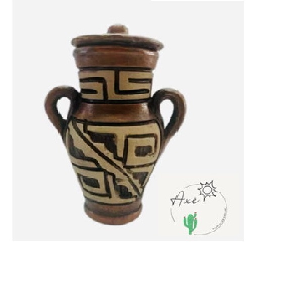 Quartinha de barro Marajoara, africana, Com e Sem asa, Moringa de água, Umbanda e Candomblé