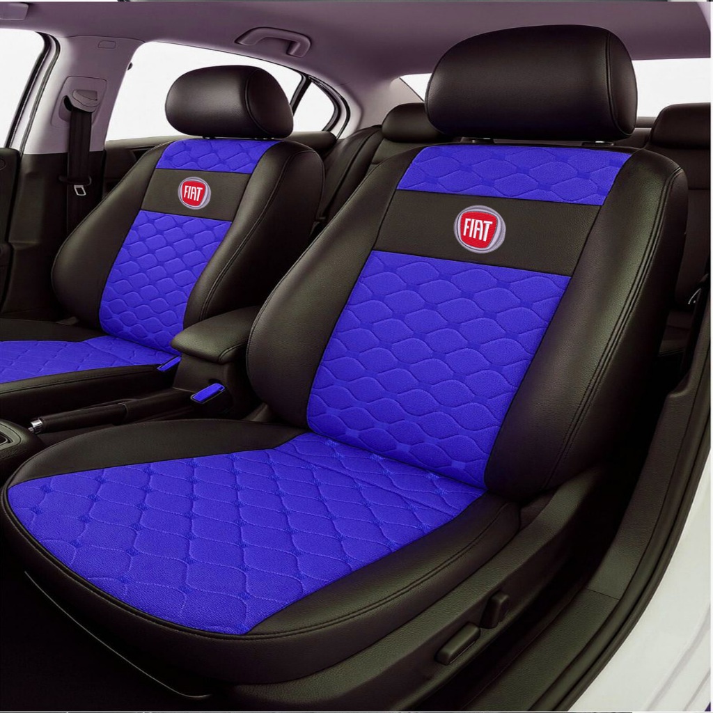 Capa de banco de carro couro grosso fiat palio 92 a 2022 Impermeável em Oferta na Shopee