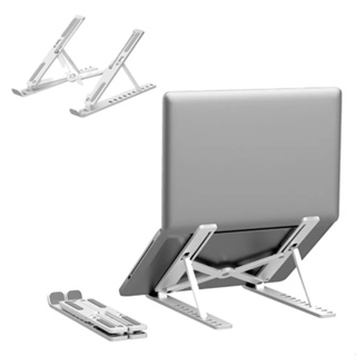 Suporte Base para Notebook ou Tablet Plástico Dobrável e Portátil Com 7  Níveis de Ajuste em Oferta na Shopee