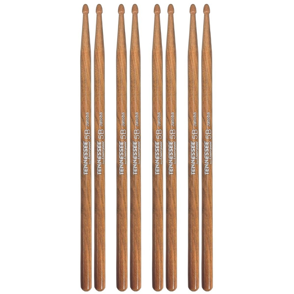 Kit 4 Pares Baquetas 5B Tennessee Jatobá TNJAT 5BM Liverpool