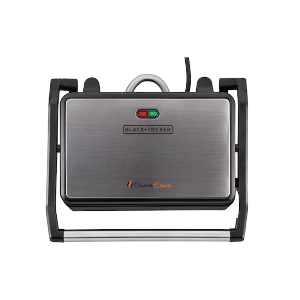Grill Elétrico Prensa Cuisine Expert G1200 Cor Preto Black Decker