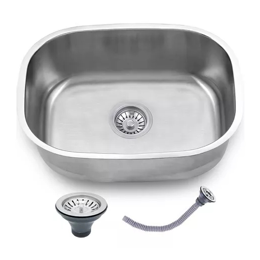 Cuba Pia Cozinha Gourmet 43x37cm Aço Inox 304 Completa Com Acessórios Brinovar