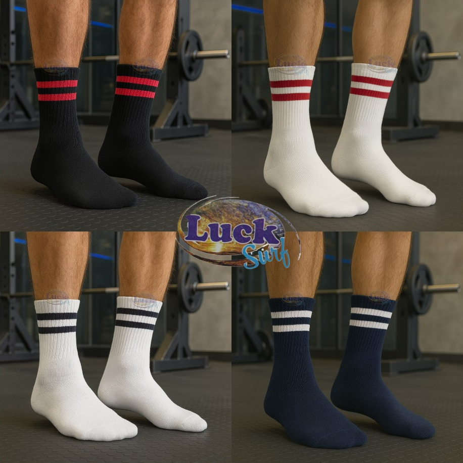 Kit 5 Pares de Meia Masculina Algodão Luck Surf - Estilo, Conforto e Qualidade