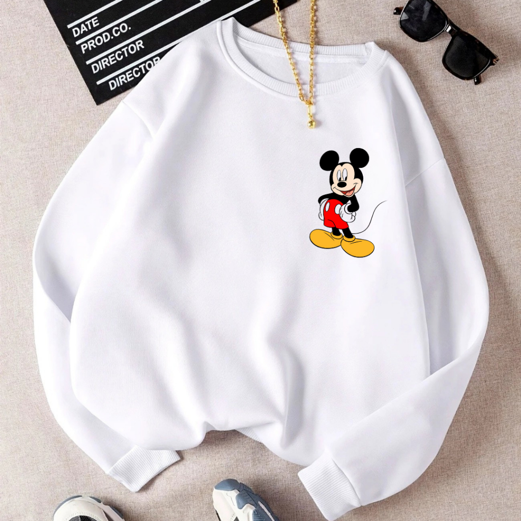 Moletom Careca Gola Redonda Blusa Frio Básico Casaco Feminino Flanelado Algodão Qualidade em Oferta na Shopee