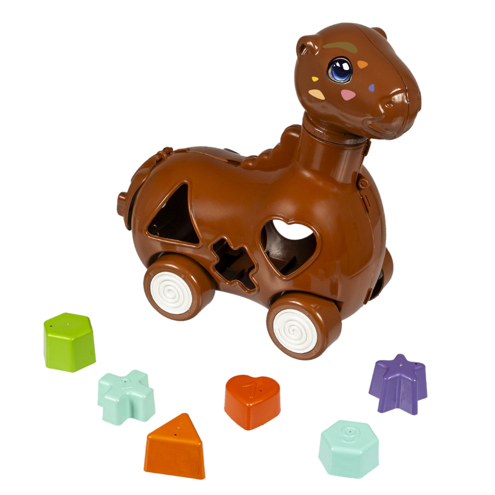 Brinquedo Educativo Didático Capivara Kapi Kakau - 6 Peças Coloridas - Cert. INMETRO - QUEEN SHOP