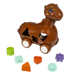 Brinquedo Educativo Didático Capivara Kapi Kakau - 6 Peças Coloridas - Cert. INMETRO - QUEEN SHOP