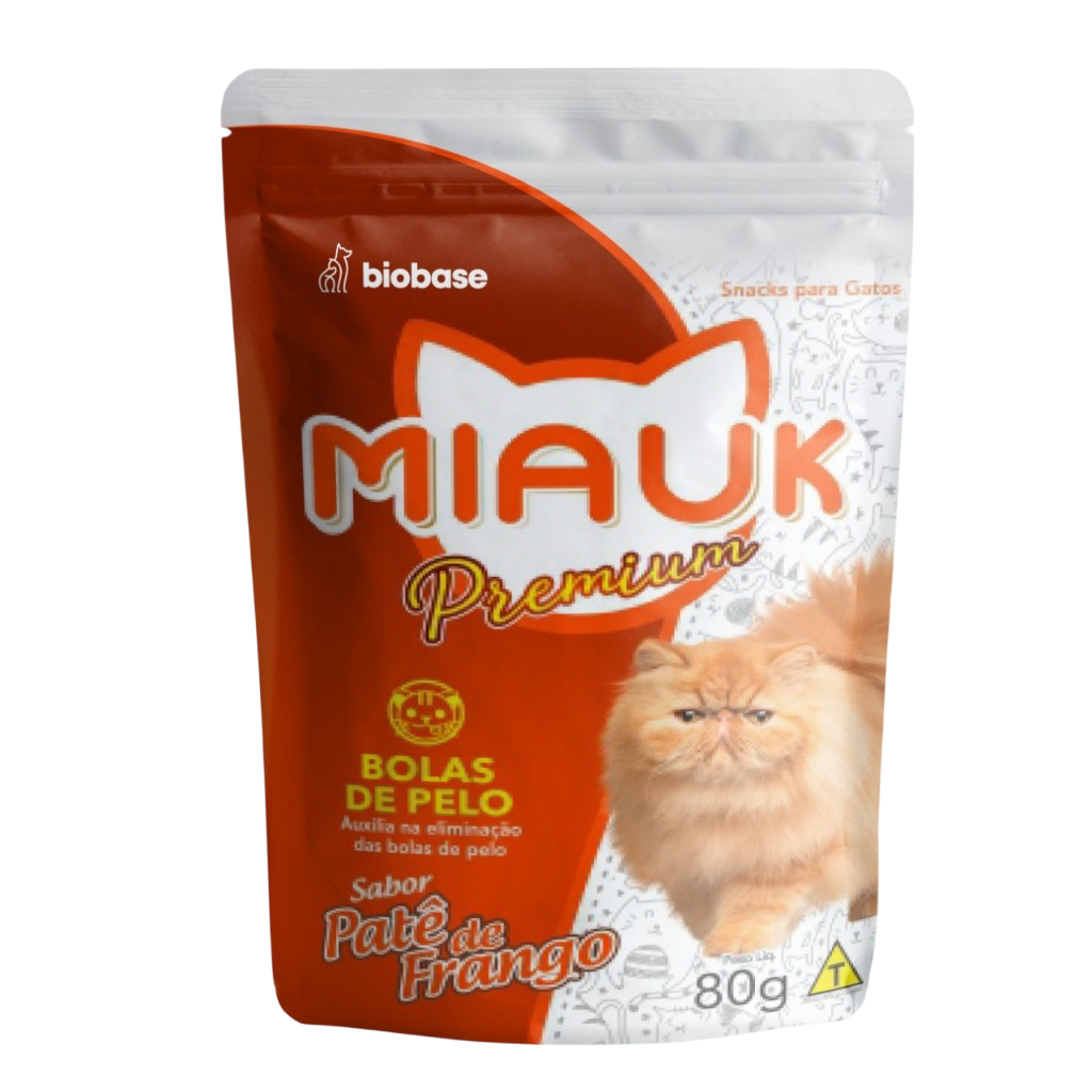 MIAUK Bola de Pelo Petisco Premium em Oferta na Shopee