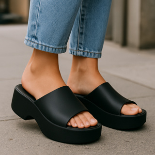 Tamanco Feminino Ortopédico Nuvem Mácio Salto Confortável em Oferta na Shopee