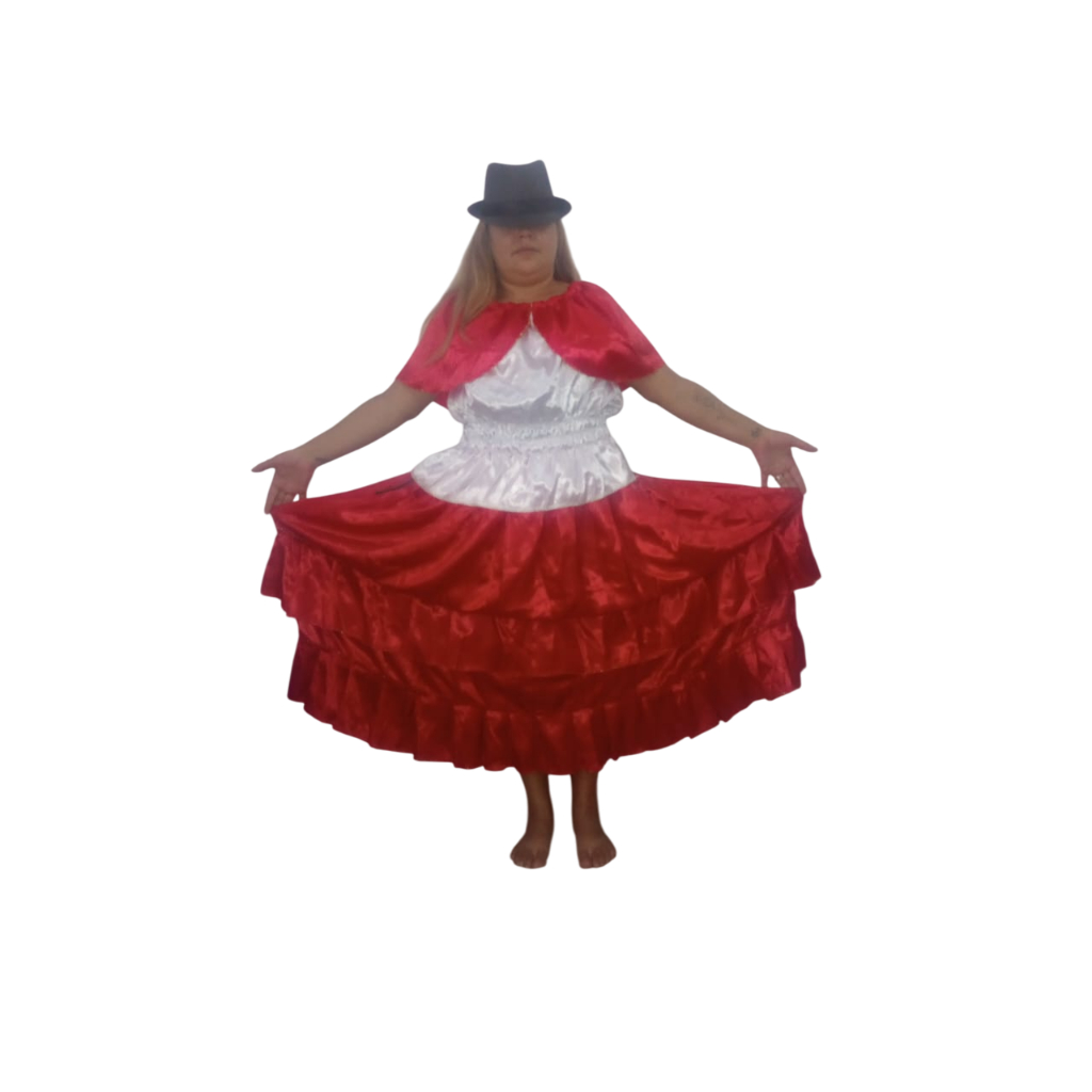 Roupa Cojunto Malandra Maria Navalha cais 7 navalhas cabaré rosa malandra da lapa Pomba Gira umbanda candomblé