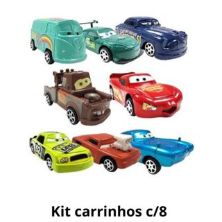 Kit com 6/8 Carrinhos Fricção Filme Carros Relâmpago Mcqueen Brinquedo Infantil Envio Imediato em Oferta na Shopee