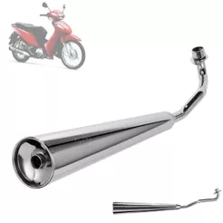 Escapamento Escape Para Moto Pro Tork Mini Gp Compatível Biz 110 2016 2017