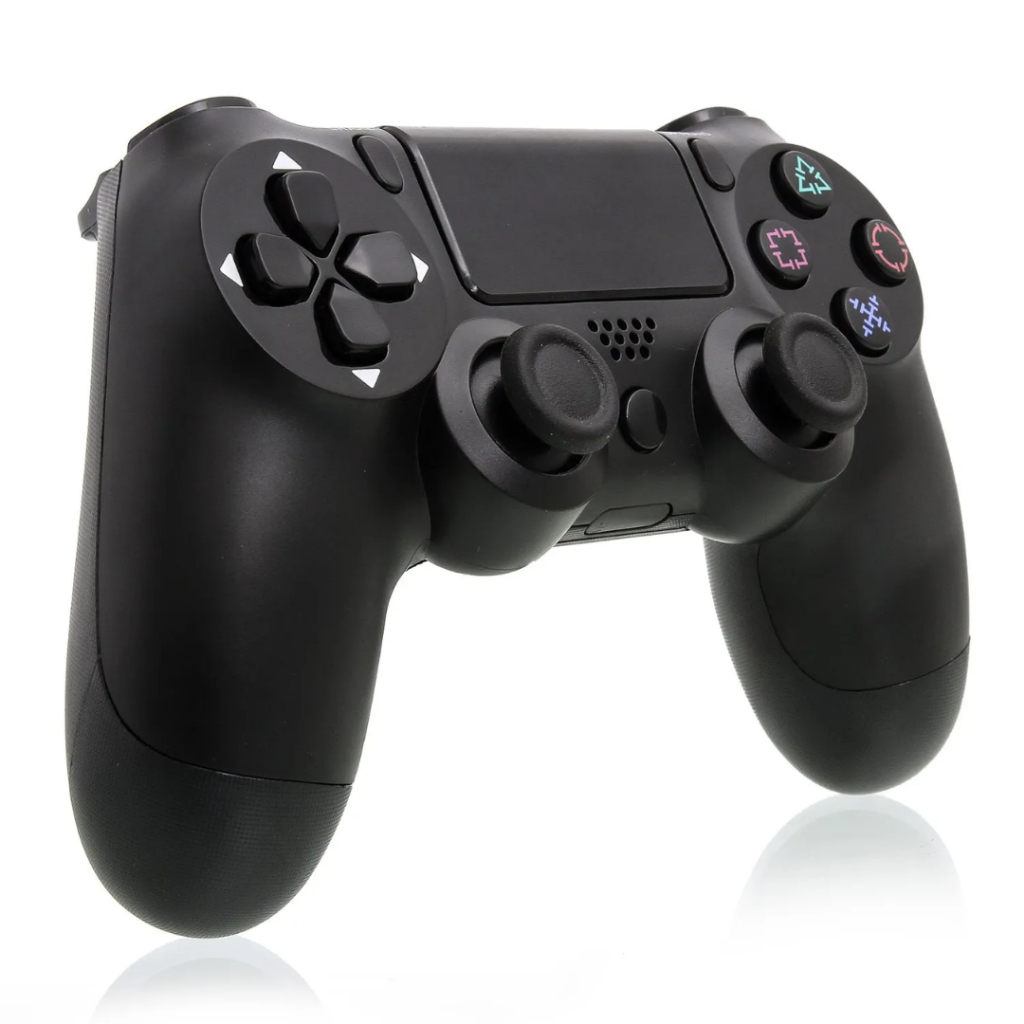 Controle Compatíve Com Consolel Ps4 Pc Notebook Usb Cabo 1,8m Preto Confortável Moderno
