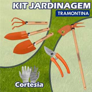 Conjunto Para Jardinagem 5 Peças Tamontina Ancinho Pazinha Larga Pazinha Estreita Tesoura de Poda em Oferta na Shopee