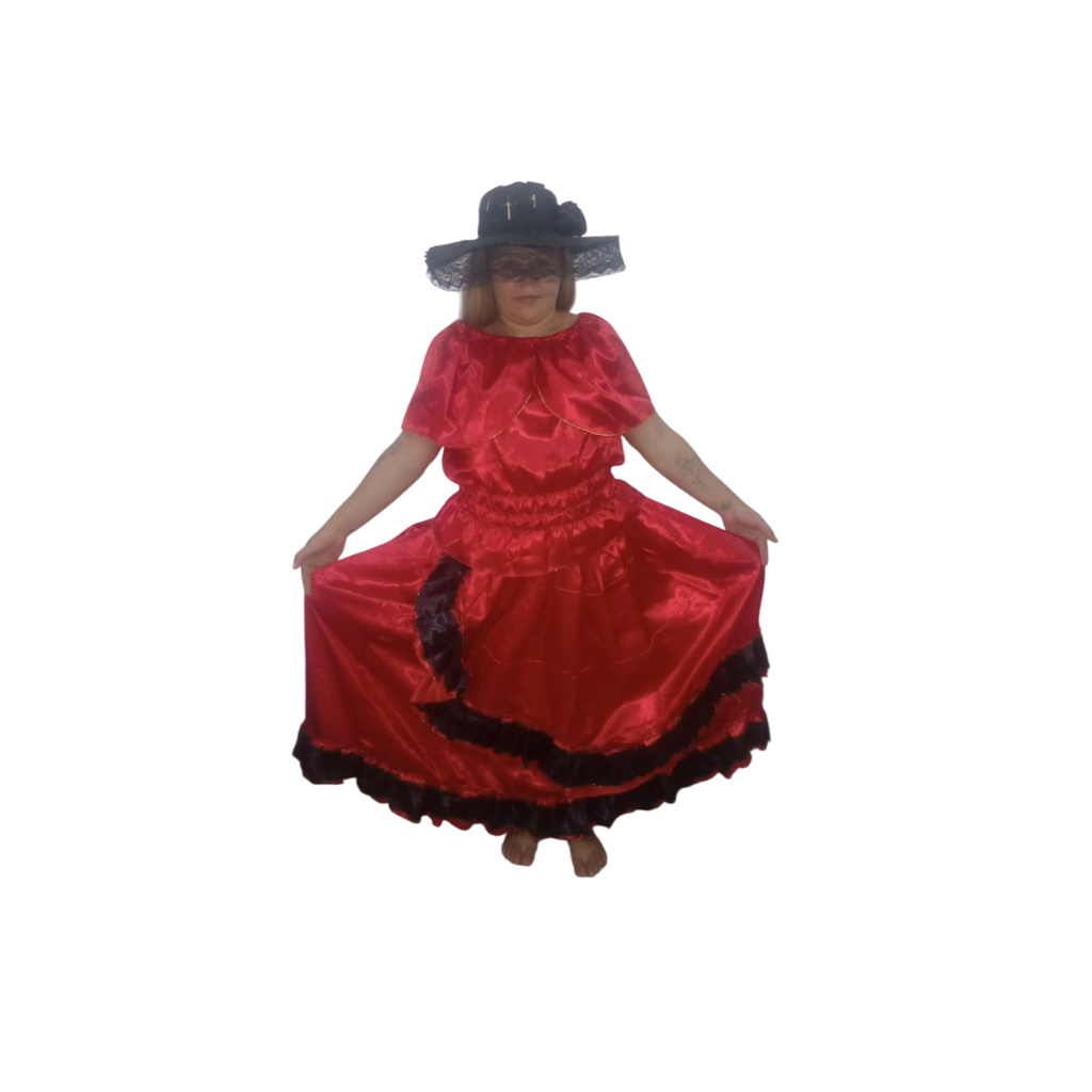Roupa Cojunto Pomba Gira Padilha Rosa Caveira Cabaré Cemitério Encruzilhada Estrada Umbanda Candomblé