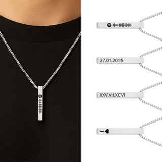 Colar Corrente Gargantilha Aço Inox Nome Data Frase Namorado Namorada Escritura Bíblia Sagrada Único em Oferta na Shopee