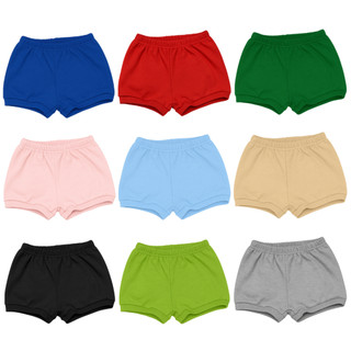 Short Tapa Fralda Bebe Unissex 100% Algodão Escolha o Tamanho e Cor