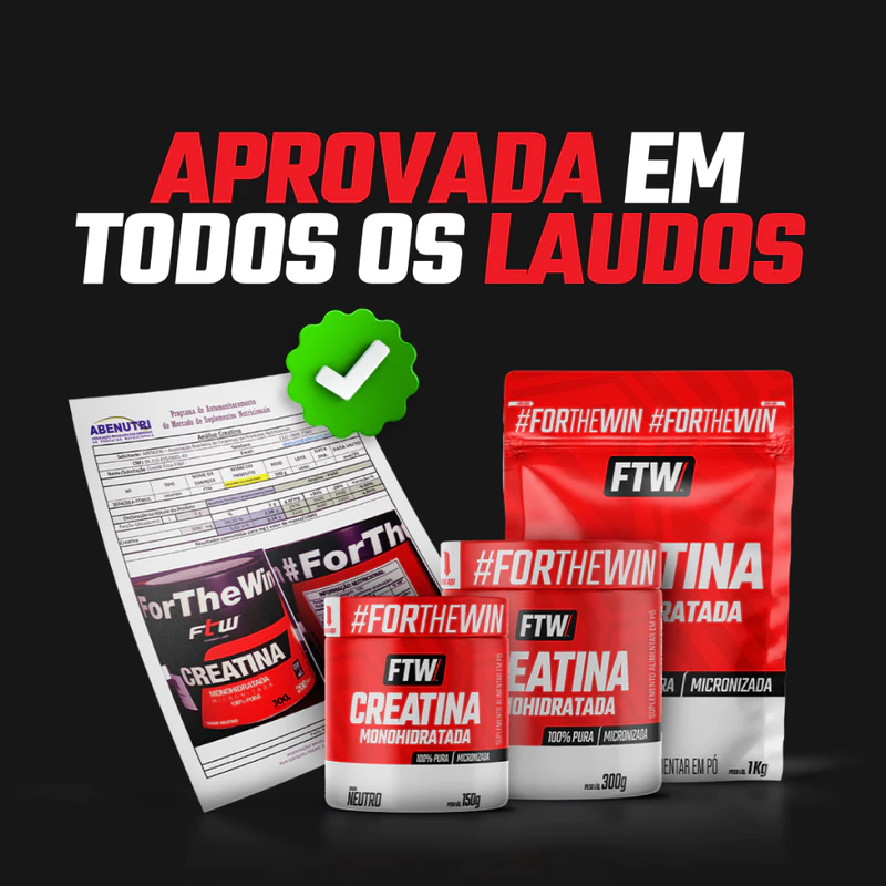 Creatina Monohidratada Pura FTW Pote 1kg — foto 8