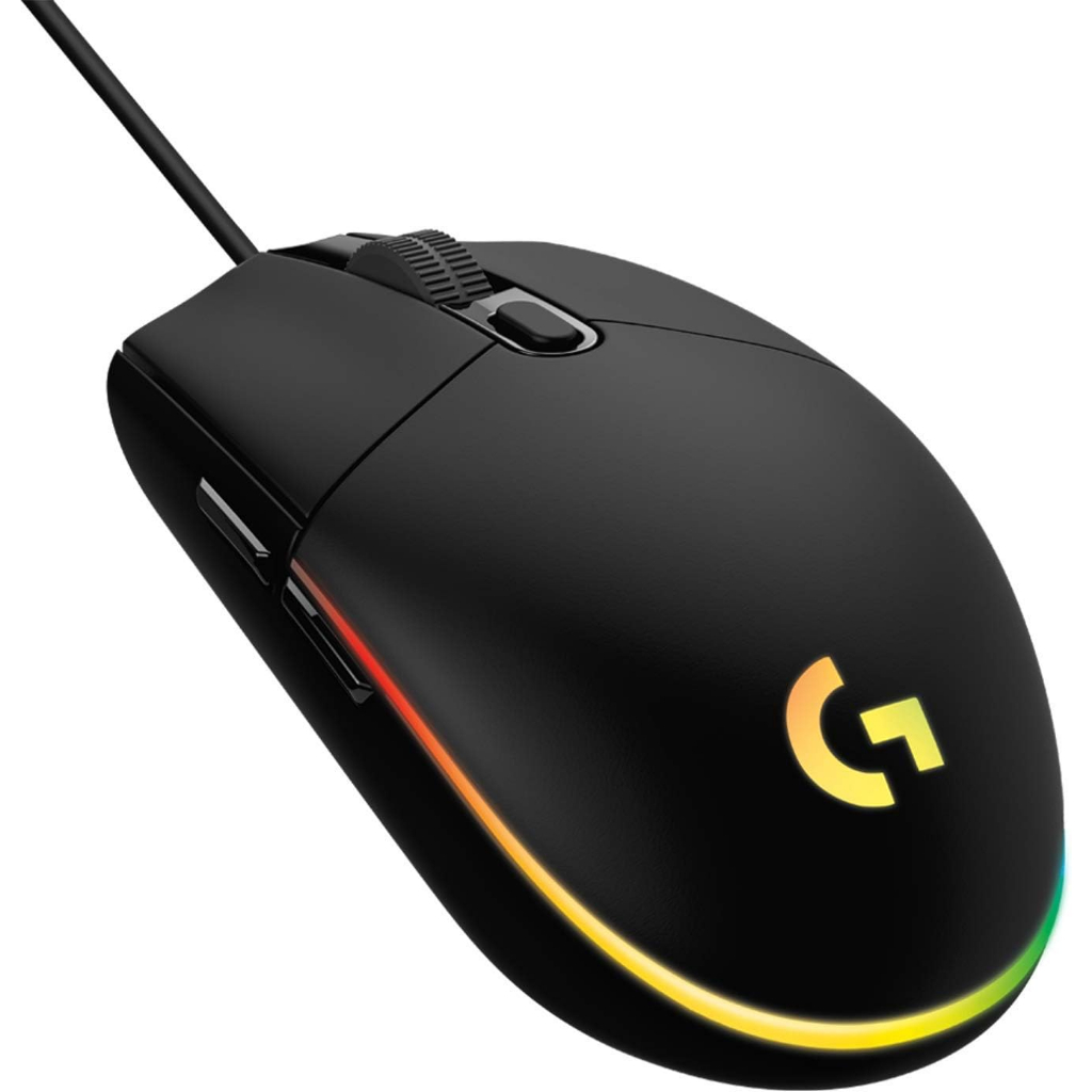 Mouse Logitech Mouse Mouse Para Jogos Logitech G102 Lightsync 6 Botões Rgb