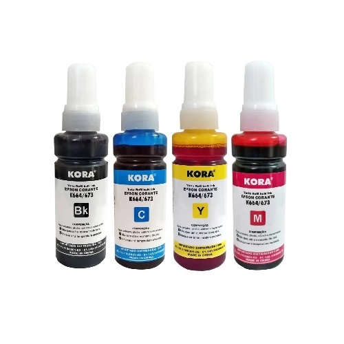 REFIL DE TINTA PARA BULK INK EPSON MP664/673- 1 UNID